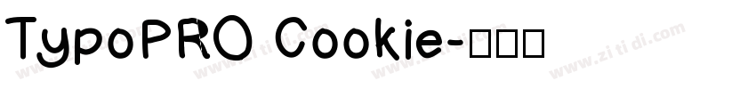TypoPRO Cookie字体转换